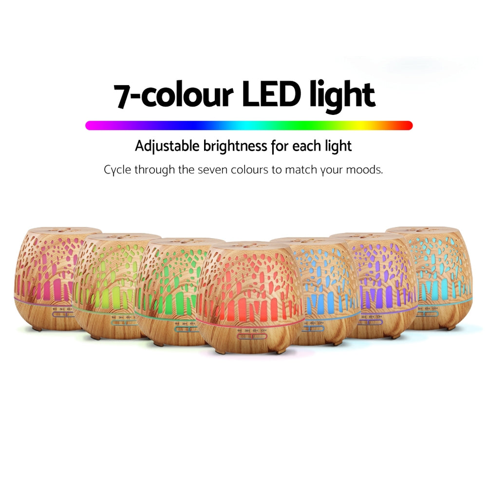 Aromatherapy Diffuser - Wood Grain