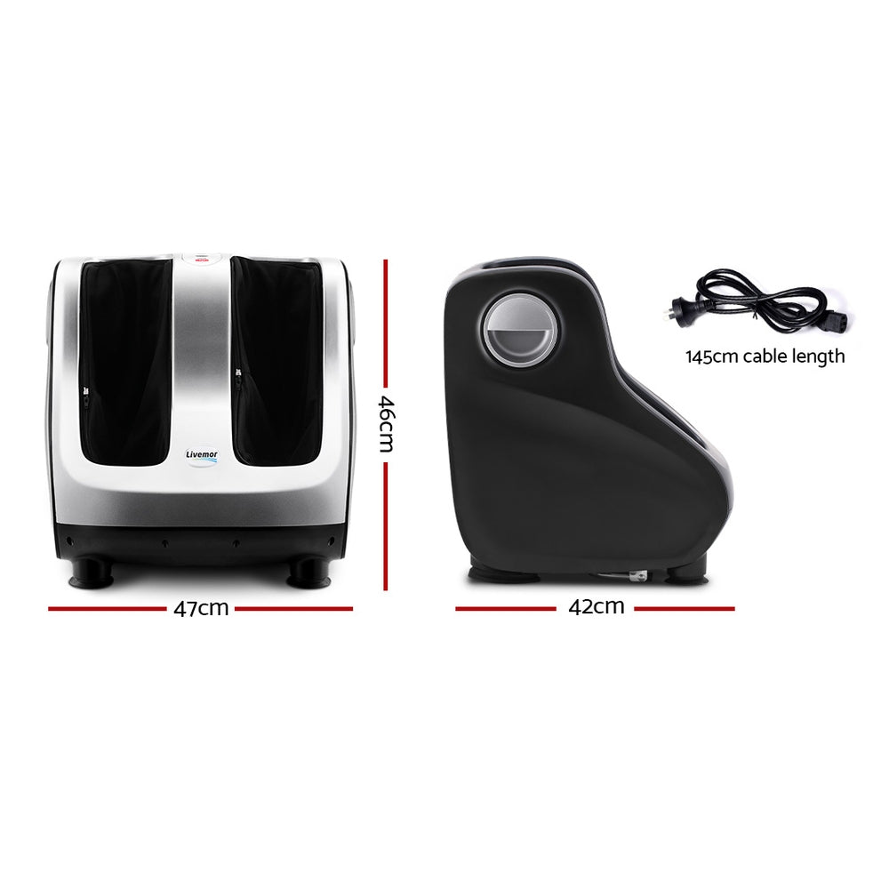 Space Silver Foot Massager