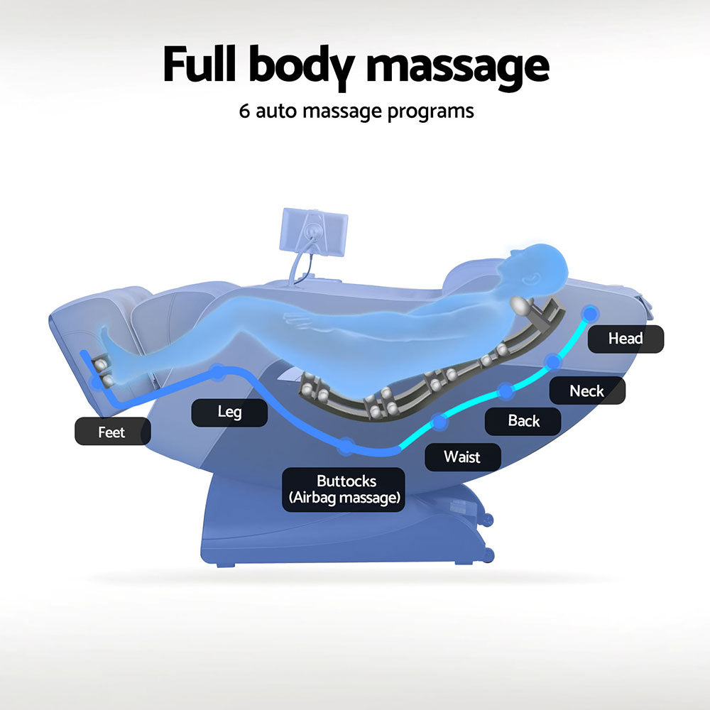 Electric Recliner Home Massage Chair - White