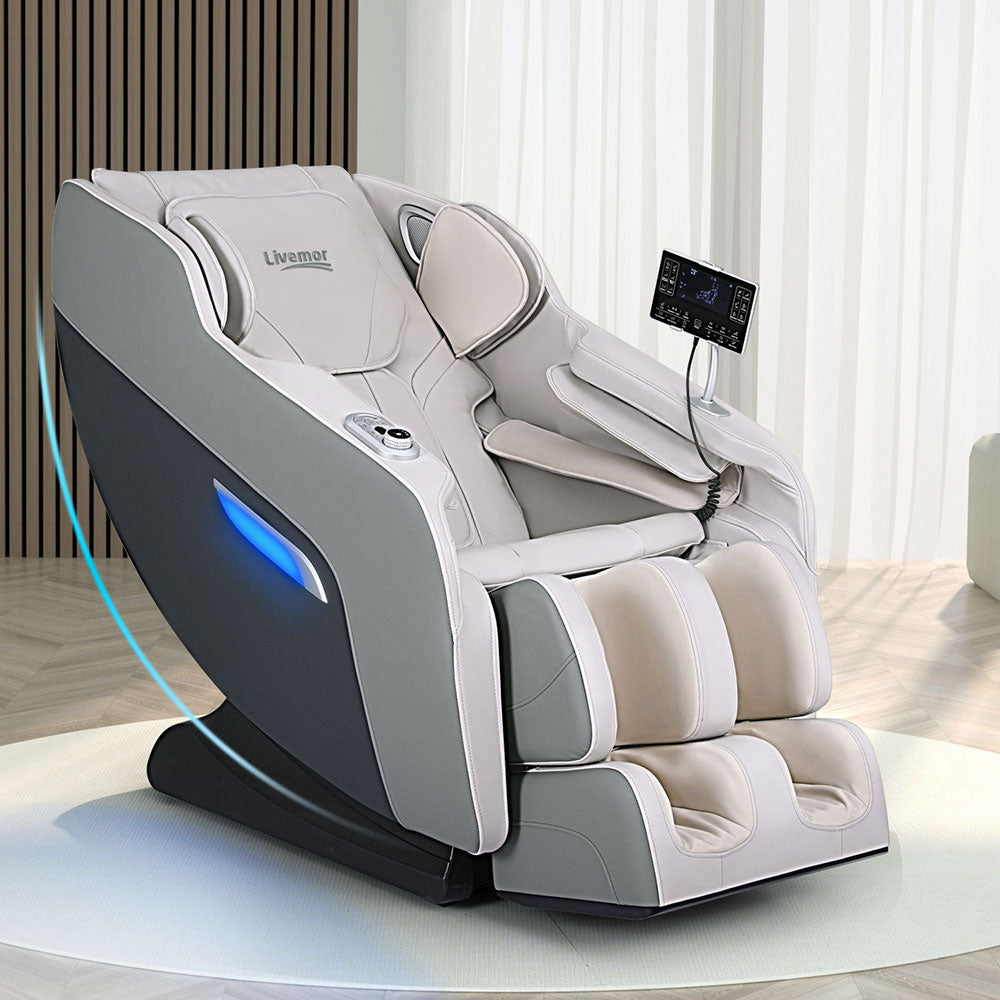 Electric Recliner Home Massage Chair - White