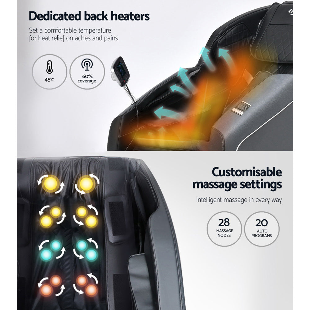 Electric Recliner Massage Chair - Space Black