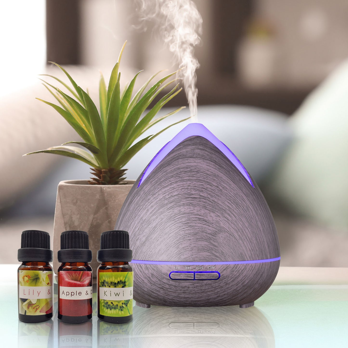 Ultrasonic Aromatherapy Diffuser - Violet