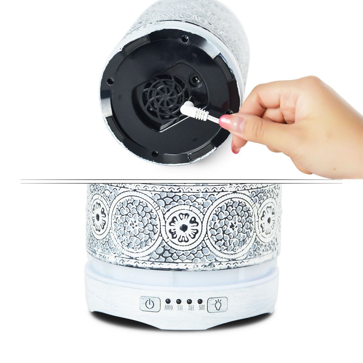 Vintage Metal Essential Oil and Aroma Diffuser