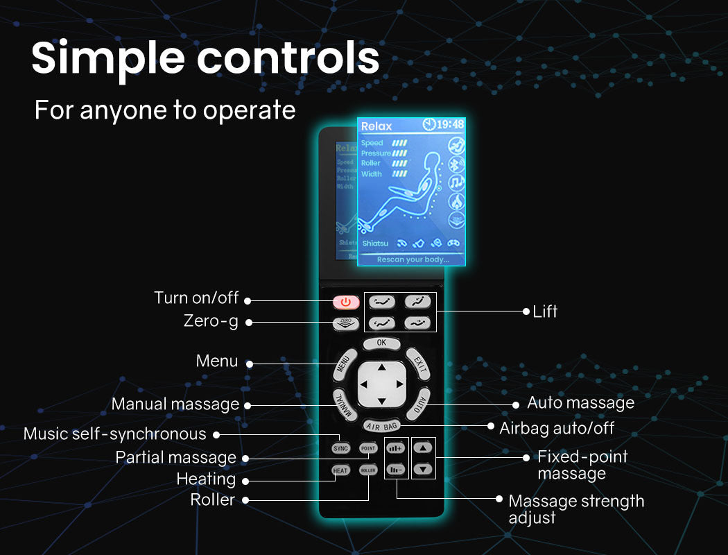 Full Body Massage Chair - Zero Gravity Recliner