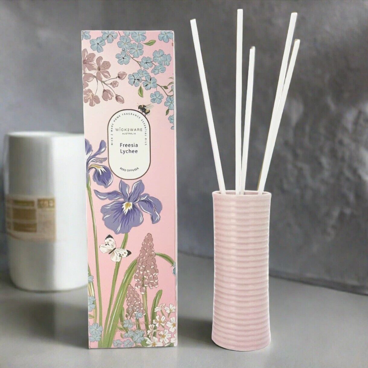 Essentials Oil Reed Diffuser - Freesia Lychee