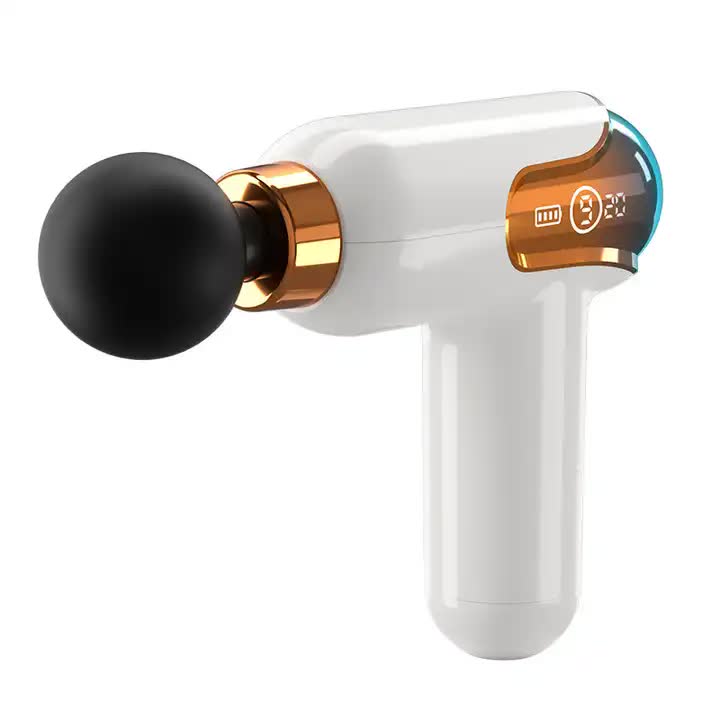 White Portable Massage Gun