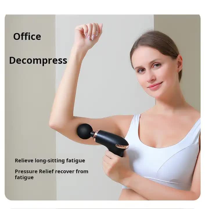 Green Massage Gun - 6-Speed Deep Tissue