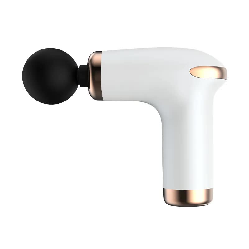 White Massage Gun - 6-Speed Deep Tissue