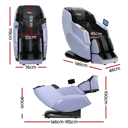 Home Massage Chair with AI Voice Control - Violet