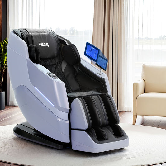Home Massage Chair with AI Voice Control - Violet