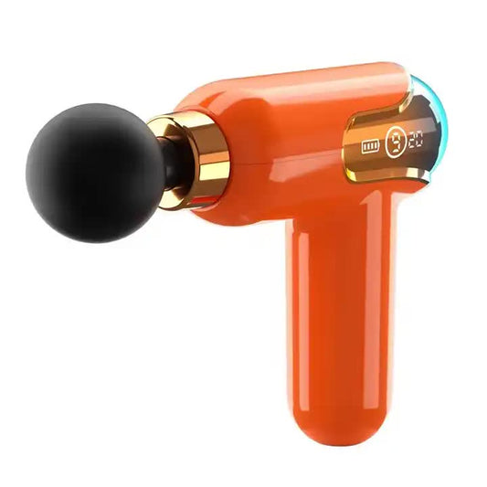Orange Portable Massage Gun